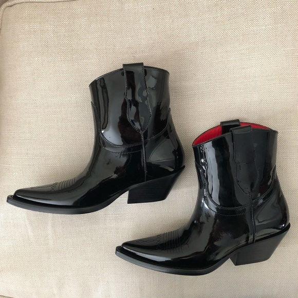 Maison Martin Margiela Boots Ankle black Patent - Picture 6 of 14